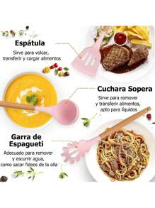 Kitchen Gadget Sets - Pink - View 4