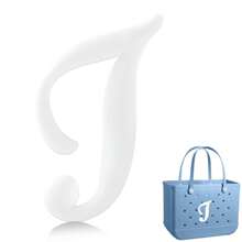 Encantos de letras para bolso, accesorios de letras del alfabeto compatibles con todos los modelos originales de bolsas, letra decorativa para bolsos de mano y bolsos de playa - I - Ver 1