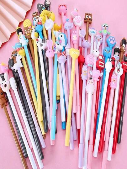 CANETAS PONTA FINA EM GEL KAWAII IMPORTADA