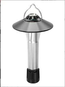 1pc Outdoor Portable Lighthouse Multifunctional Camping LED Light With Tripod, Maintenance Emergency Warning Light, Suitable For Outdoor Emergency, Camping, Tent And Other Scenes, Outdoor Garden Lighting For Pathway, Yard, Patio - Black - View 5