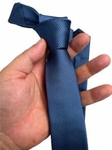 Men Bow Ties - Teal Blue - View 3