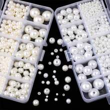 1pc New Multi-Specification ABS Pearl Storage Box With 10 Grids And Various Sizes Creative Pearl Accessories Set For DIY Jewelry Making (Note: The Picture Color May Have Some Color Difference/Please Refer To The Actual Product) - Multicolor - View 1
