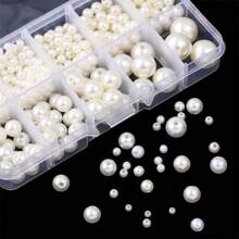 1pc New Multi-Specification ABS Pearl Storage Box With 10 Grids And Various Sizes Creative Pearl Accessories Set For DIY Jewelry Making (Note: The Picture Color May Have Some Color Difference/Please Refer To The Actual Product) - Multicolor - View 4