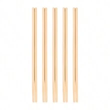 50 pares de palillos desechables empacados individualmente para fiestas en restaurantes, cubiertos desechables - Amarillo - Ver 4