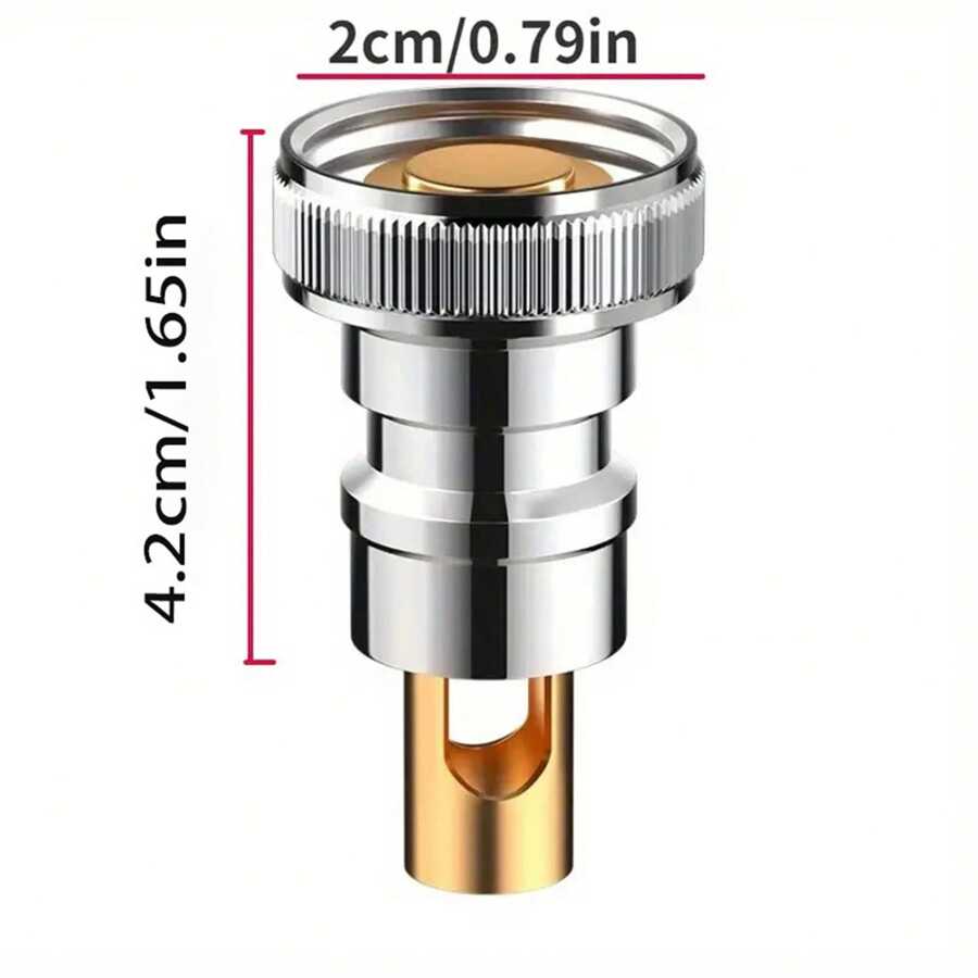 1pc Washing Machine Automatic ShutOff Water Valve Connector, Anti