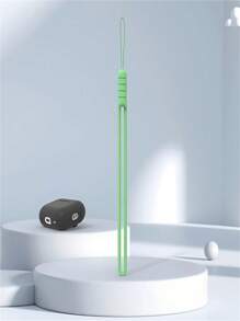 Candy Color Mobile Phone Rubber Strap For LPhone KeychainPortable Silicone Soft Wrist Lanyard Cord Rope