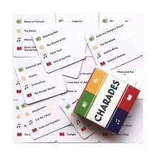 1 pieza de Juego de Tarjetas de Adivinanzas Divertido - Ideal para Fiestas y de Calidad como un Juego de Cartas Familiar con Amor - Multicolor - Ver 4