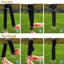 1PC Outdoor Swing Strap Hammock Strap High Strength Polyester Strap Tree Strap Hammock Strap