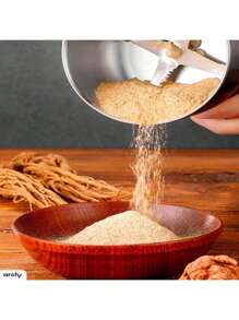 Molinillo de Café Eléctrico,Molinillo de Café Portátil,Forro y Cuchilla de Acero Inoxidable 304,Molienda de Alta Velocidad,Molinillo de Especias en Polvo de Grano Doméstico Pequeño (plata) - Plateado - Ver 2