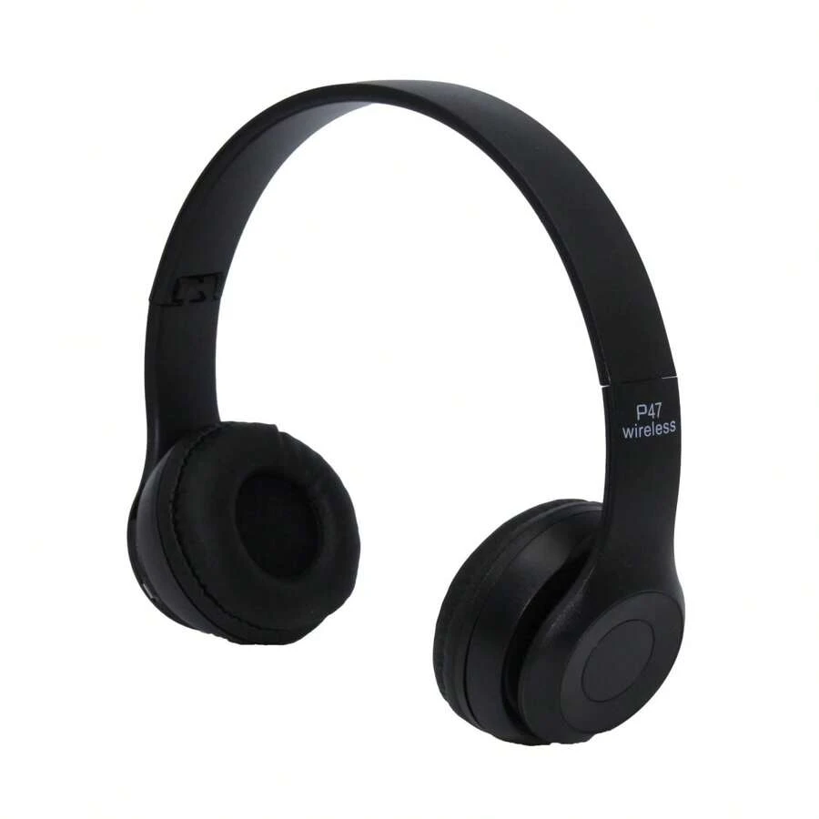 Audífonos Diadema, Audifonos Inalámbricos Diadema, Auriculares Inalámbricos Bluetooth De Diadema Para Móvil, Pc, Desde Consolas - Negro - Ver 1