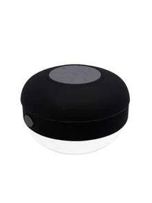 Bocina Bluetooth Regadera Contra Agua Llamadas Recargable - Negro - Ver 3