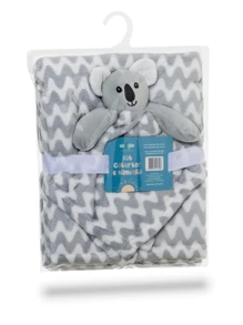 Cobertores para Bebês e Crianças - Cinza - Visão 6