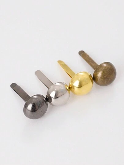 100入組6/8/10mm兩足桶釘，固件紙，鉚釘固定件，零件合金兩足桶釘，DIY相册裝飾鉤，DIY相册固定件