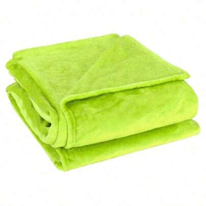 بطانية صوفية فائقة اللين قطعة واحدة، حجم كبير، بطانية ناعمة خفيفة الوزن لا تتساقط ولا تتكسر، مناسبة للسرير والأريكة والكرسي لجميع الفصول