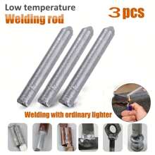 3/4/6入組通用銅鐵鋁修復焊條工具，不鏽鋼焊接金屬線 - 銀色 - 查看 15