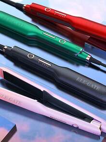 Plancha para Cabello Grueso con Placas Iónicas de Turmalina de Cerámica - Multicolor - Ver 2