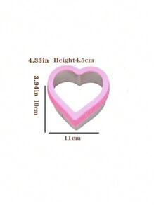 1入組心形三明治或糕點餅乾模具 - 彩色 - 查看 9