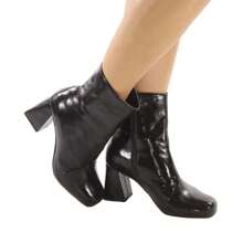 Women Mid-Calf Boots - màu đen - Xem 6