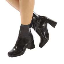 Women Mid-Calf Boots - màu đen - Xem 7