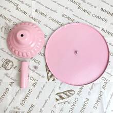 Pink 8 Inch 10 Inch 12 Inch Wrought Iron Cake Stand Dessert Tray Afternoon Tea Birthday Party Home Party Display Stand Fruit Plate Cake Stand Cake Decorations Cupcake Stand Cake Decor Cake Holder Wedding Decor Wedding Party Supplies Wedding Decorations Wedding Accessories Wedding Cake Stand