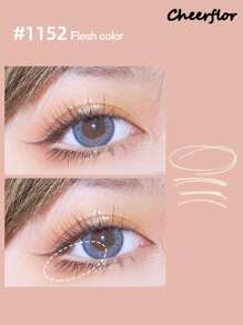 CHEERFLOR Cream Eyeliner Liner Pencil,  1.5mm Gel Eyeliner Pencil, Tin Tip, Easy To Use, Smooth And Intense Color, Waterproof And Sweatproof,60mg - CFR1152 Flesh Color - View 4