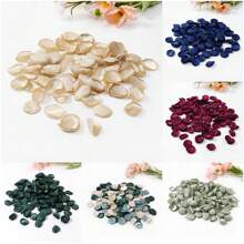 100pcs/Pack Artificial Silk Cream Rose Petals For DIY, Ideal For Holiday Parties And Wedding Decor Best Gifts,Wedding Decor,Home Decor ,Room Decor Party Favors Bride Birthday Graduation Birthday Decorations Party Decorations Bachelorette