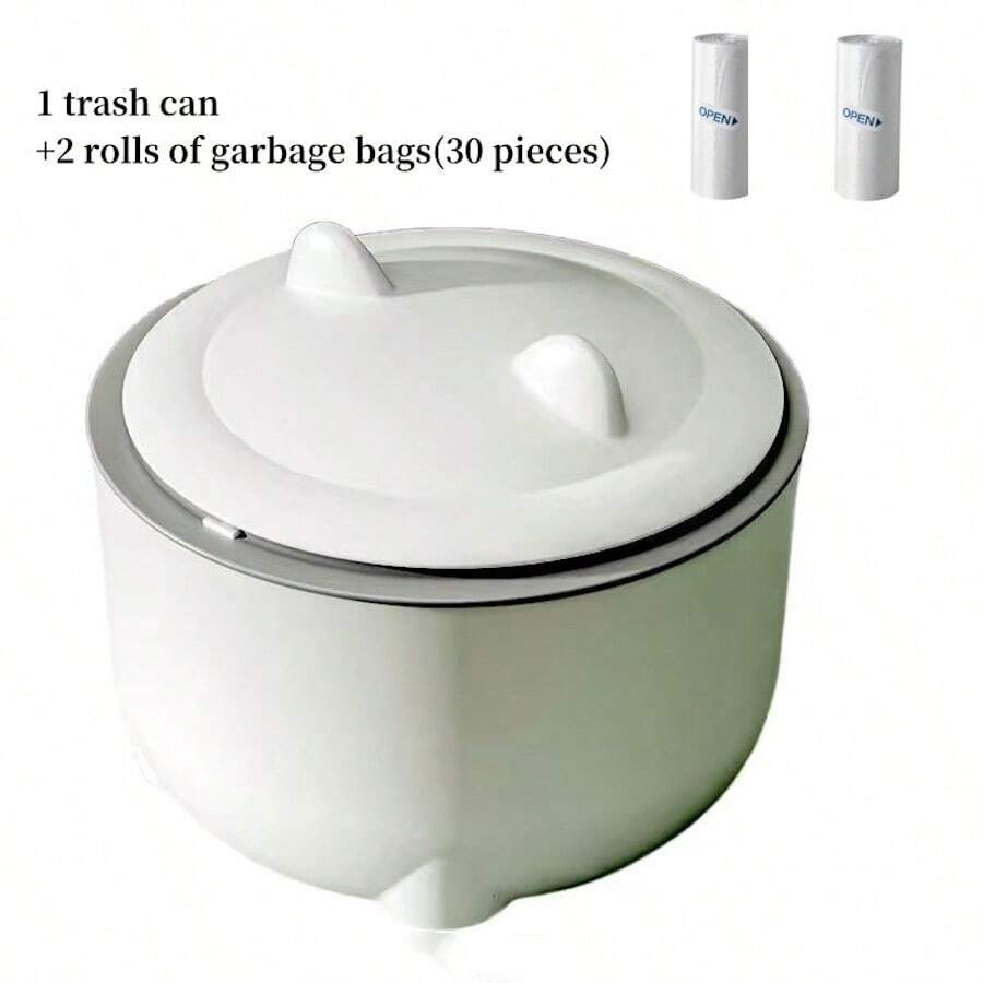 Cat Litter Trash Can, Special Cat Litter Garbage Can, Fully Enclosed