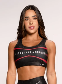 LOT FITNESS Women Sports Tees & Tanks - 紅色 - 查看 1