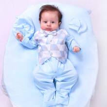 Baby Boys Jumpsuits - Màu xanh lam - Xem 1