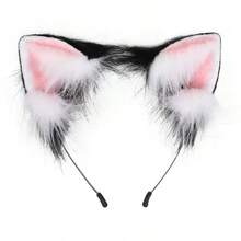 1pc Cute And Comfortable Cat Ears Headband For Cosplay And Parties - Perfect Gift Idea - Multicolor - View 10