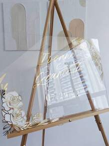 1pc Wedding Party Sign For Large Clear Plexiglas Sheet Acrylic Sheet Methacrylate Plastic Glass Plexiglas Sheet Transparent