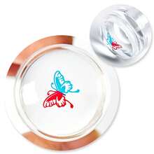 Bộ 10 tấm dập nghệ thuật làm móng tay bằng silicon, cọ in, dụng cụ đánh bóng móng tay, dụng cụ làm móng tự làm - Nhiều màu - Xem 11