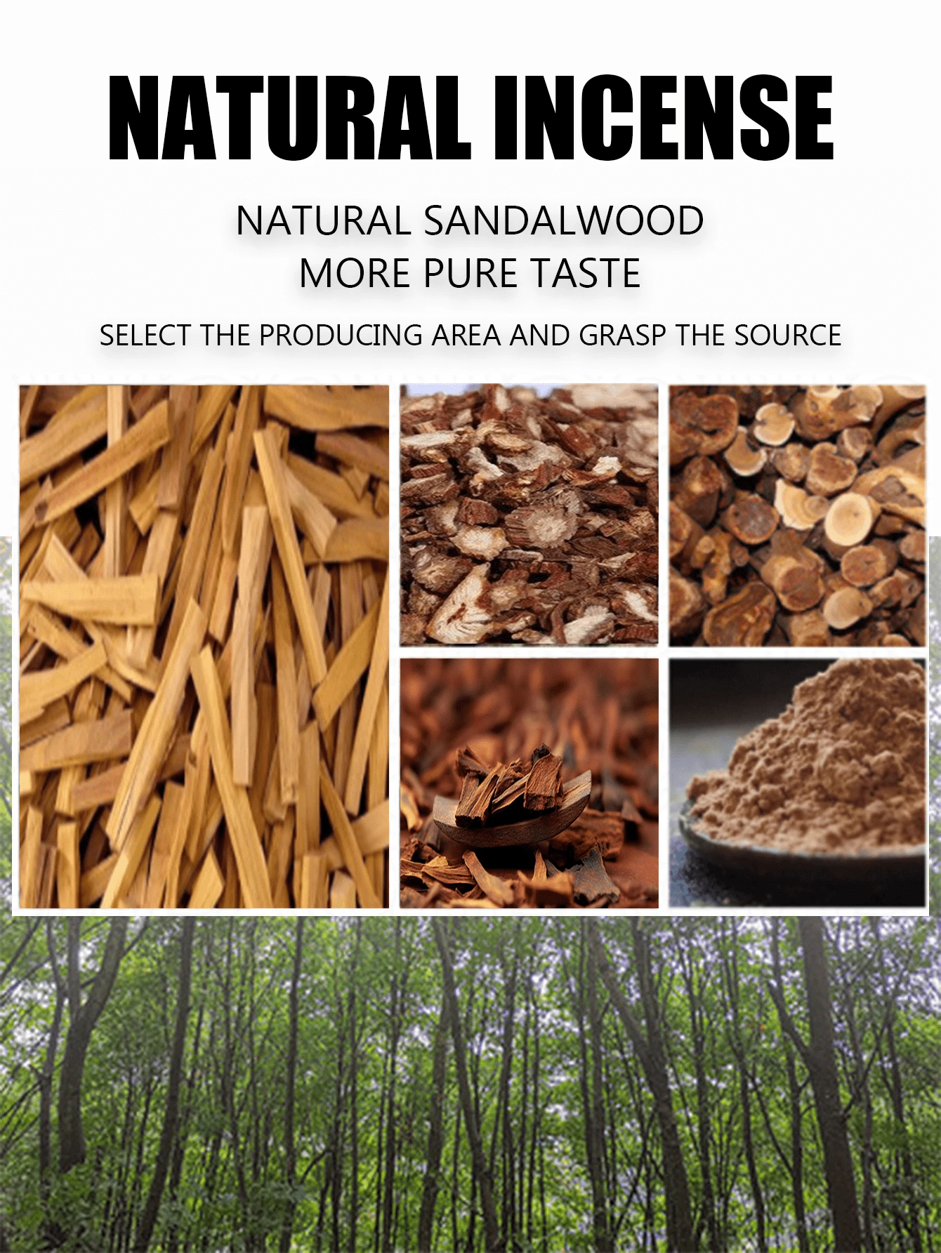 A Box Of Large Size Natural Sandalwood Incense, Boxed Stick Incense