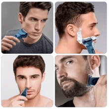 RASURADORA DE BARBA 3 EN 1 - Negro - Ver 2