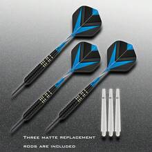 3 Cái/bộ King Series Đầu Kim Loại Phi Tiêu Bộ, Một Món Quà Kinh Doanh Tốt, Gửi Hộp Nhựa Bảo Quản Và Thanh Thay Thế - Màu xanh lam - Xem 7