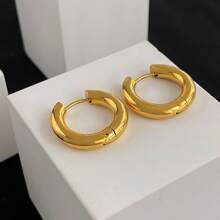 Bộ Bông Tai Hoop Huggie Vàng Nhỏ Cho Nữ Bông Tai Nhẹ Không Gây Dị Ứng Mạ 14K Cho Tai Nhạy Cảm Bộ Bông Tai Hàng Ngày Cho Nhiều Xỏ Khuyên Tai Vòng Sụn Trang Sức Xếp Chồng - Bạc - Xem 22