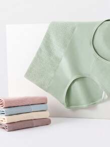 5 Pack Ladies Underwear, Soft Skin-Friendly Comfortable Moisture Wicking Elegant Simple Solid & Striped Design