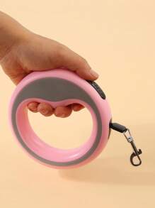 1pc 2.5m Pet Automatic Retractable Leash, Suitable For Medium & Small Cats/Dogs