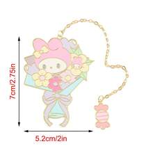 Creative Bouquet Of  Melody Bookmark Beautiful Metal Anime Bookmarks  Stationery Gift Collection For Fans [Authorized] - Kuluomi - View 7