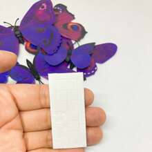 Butterfly Stickers - Purple - View 4
