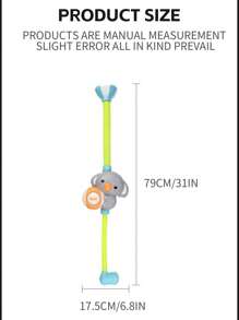 儿童电动淋浴喷头洗澡戏水玩具大象长颈鹿鳄鱼云朵各种可爱造型宝宝夏季浴室戏水玩具 - 戲水玩具 - 查看 10