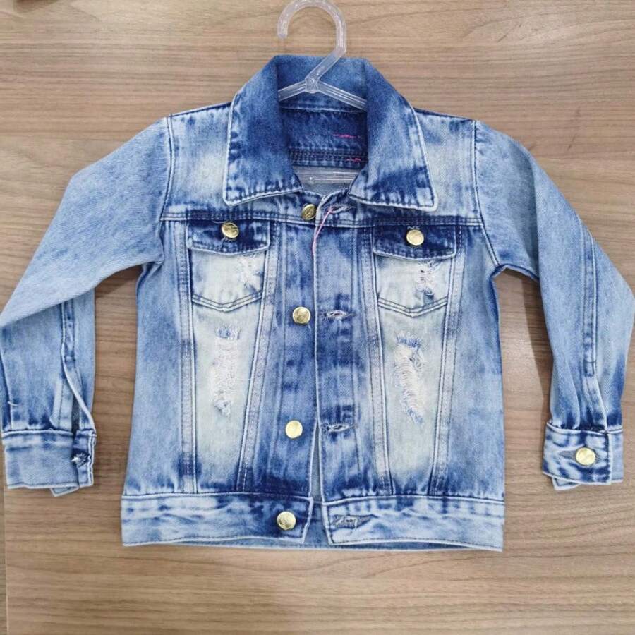 Young Girls Jackets - Màu xanh hải quân - Xem 1