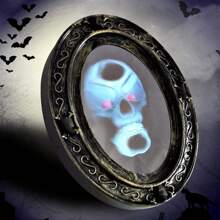 Halloween Magic Mirror, Haunted Mirror Motion Activated Scary Mirror For Halloween Masquerade Parties, Haunted Houses - Multicolor - View 3