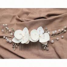 Bridal Headwear - 白色 - 查看 2