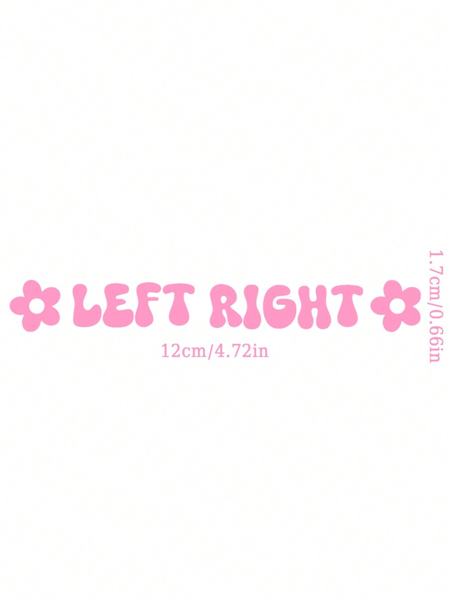 Left & Right Sticker,Car Decoration Sticker, Waterproof Vinyl Decal ...