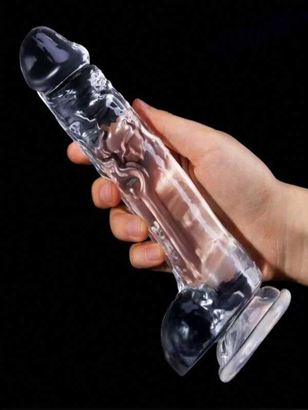 1 pièce de pénis artificiel, pénis artificiel en silicone transparent à ventouse, sexe, masturbateur féminin sexy, pénis artificiel de taille grande, moyenne et petite, outils sexuels, produit sexuel pour adulte