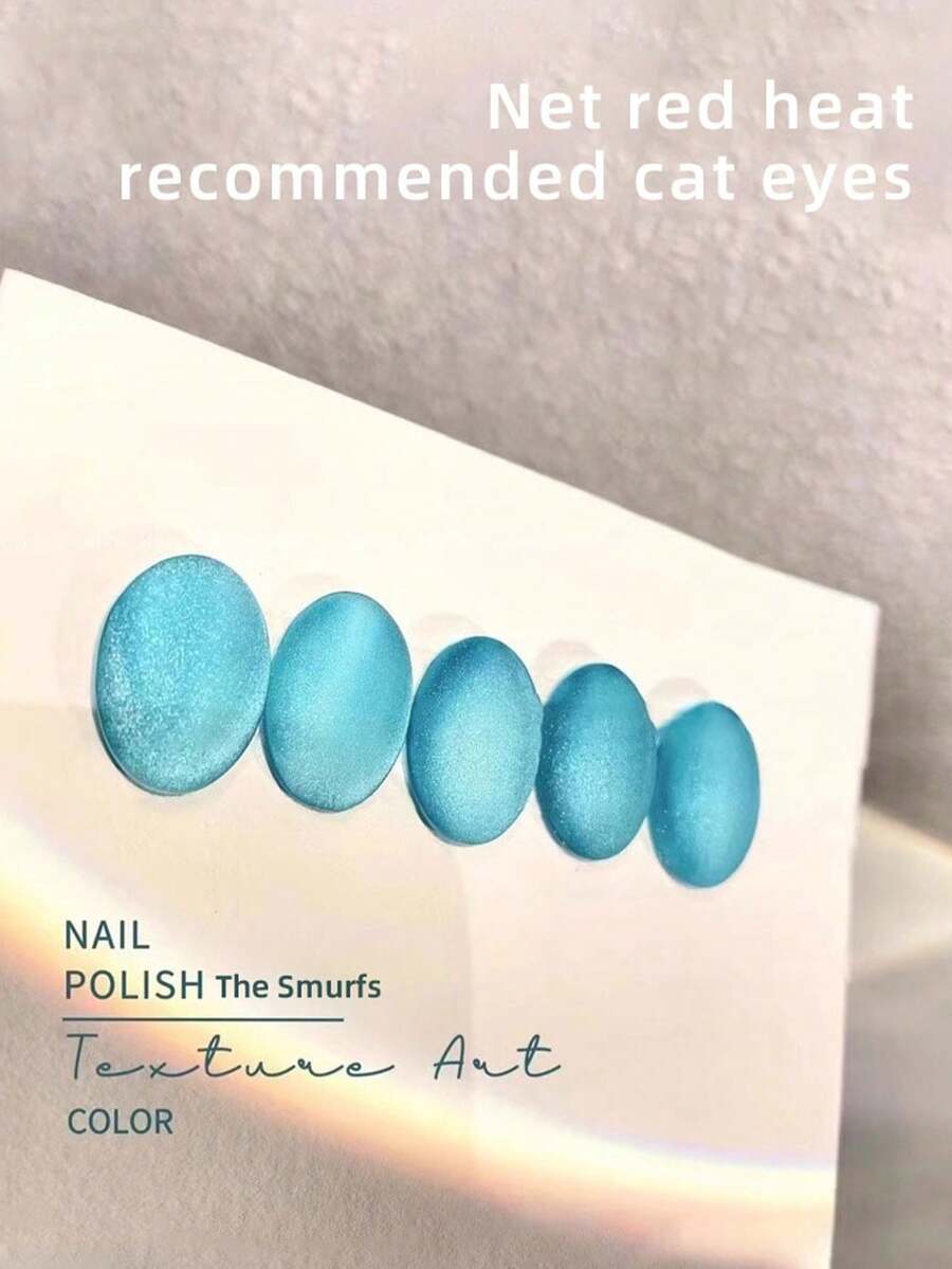 1 Bottle 10ml Crystal Stone Cat Eye Gel Nail Polish, A New Trendy EasyToApply Gel That Makes