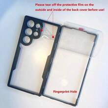 360 Full Body Double-Sided Phone Cases With Screen Protect Film Compatible With Samsung Galaxy S24 Ultra S21 S23 FE S22 S23 Ultra S24 Plus A04E A15 A35 A55 A05 A05S A24 A34 A54 A14 A04S A23 A13 A12 A22 A32 A33 A53 A52 A52S 5G Camera Protection Dual Layer Cover
