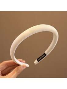 1pc Korean Style Colorful Headband Hair Hoop Hair Clip Headpiece For Girls - A - View 12