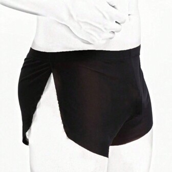 Bóxers para hombres de cintura baja, transpirables, de malla transparente sexy. No aptos para usar en casa